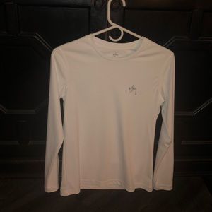 WHITE GUY HARVEY SHIRT